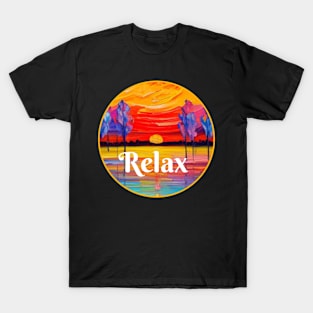 Relaxing Sunset View T-Shirt